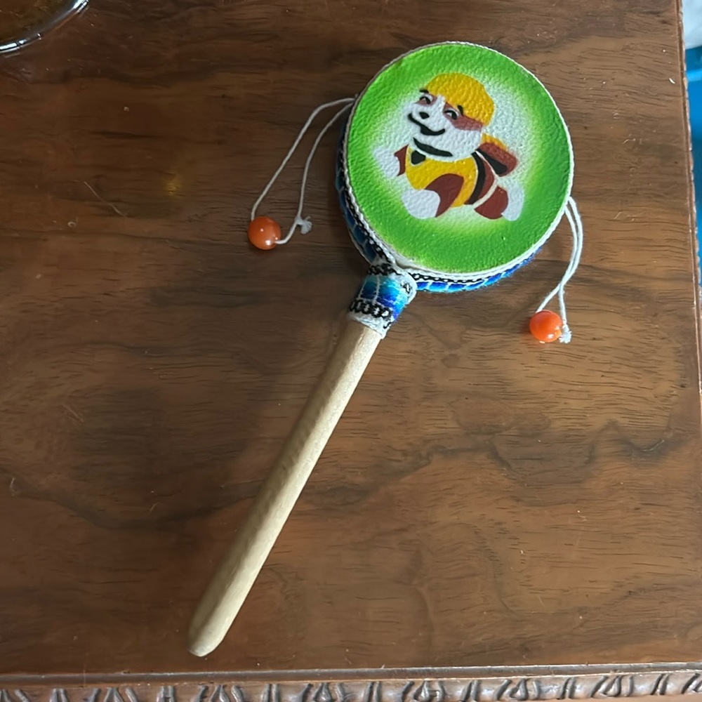 Vintage Spin Twist Monkey Drum